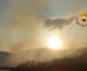 In fiamme un bosco in provincia di Isernia