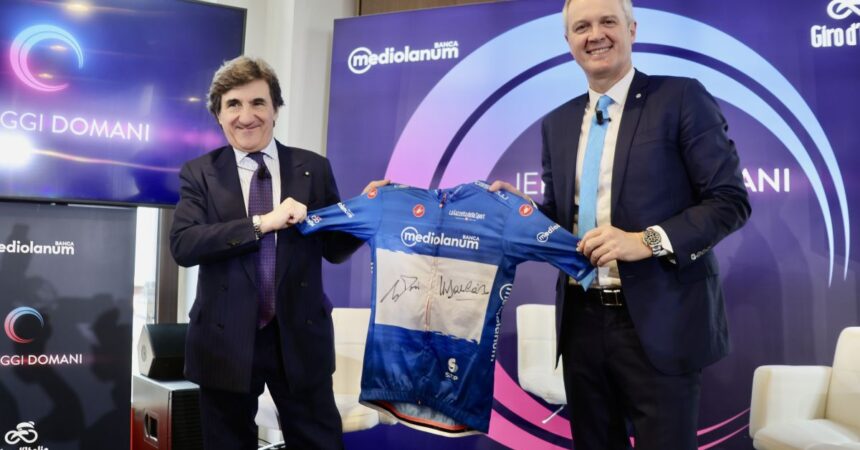 Banca Mediolanum rinnova, altri tre anni con il Giro d’Italia
