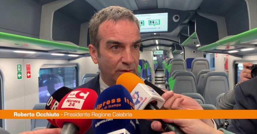 Occhiuto “Con nuovo treno Blues avviato rinnovamento in Calabria”