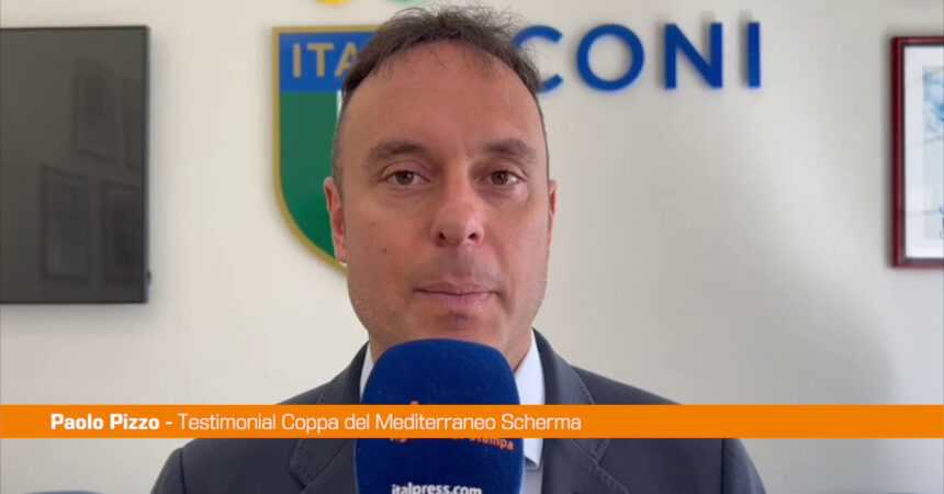 Scherma, Paolo Pizzo testimonial della Coppa del Mediterraneo Under23