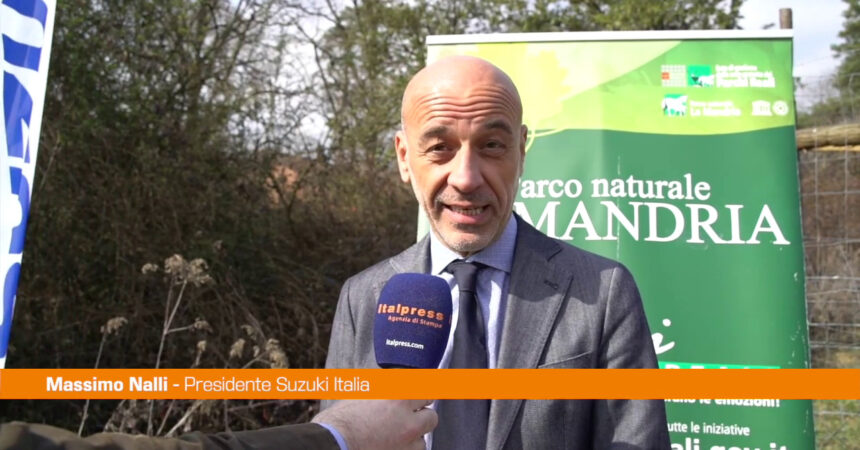 Suzuki Italia pianta 72 alberi al Parco La Mandria di Torino