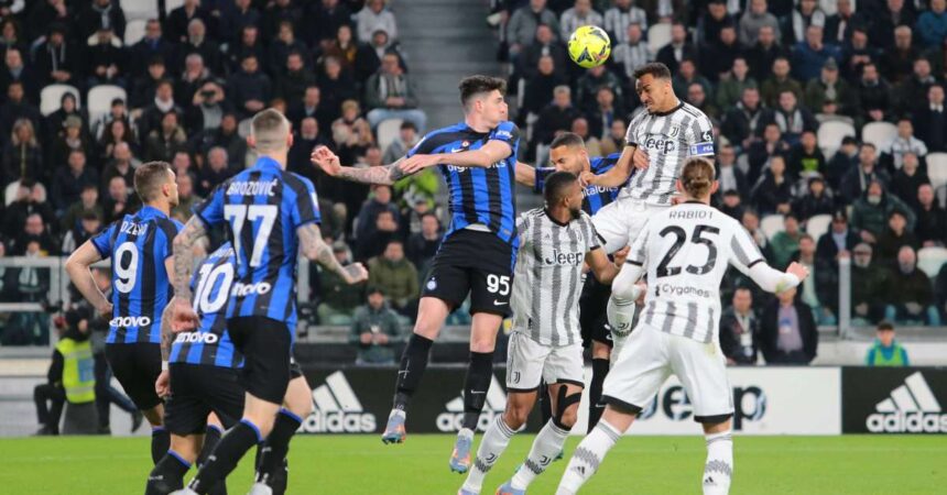 Pari e rissa, Juve-Inter 1-1 in andata semifinale Coppa Italia
