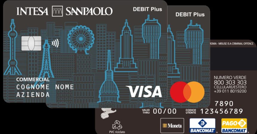 Intesa Sanpaolo, arriva la prima carta di pagamento 100% green