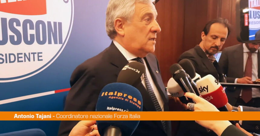 Governo, Tajani “Forza Italia leale ma rivendica sua identità”