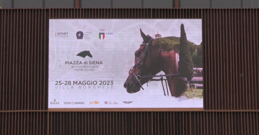 Equitazione, torna Piazza di Siena con la 90a edizione