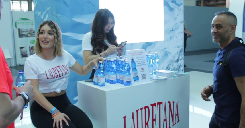 RiminiWellness, Acqua Lauretana presenta la bottiglia riciclabile