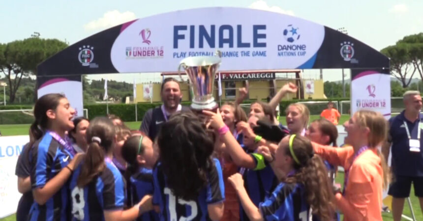 Alle ragazze dell’Inter Under 12 la 7^ Danone Nations Cup