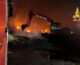 Incendio a Ciampino, Vigili del Fuoco a lavoro per spostare i rifiuti