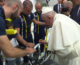 I corridori di Athletica Vaticana in udienza da Papa Francesco