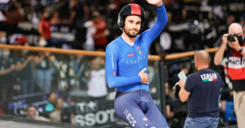 Filippo Ganna d’oro ai Mondiali di ciclismo su pista