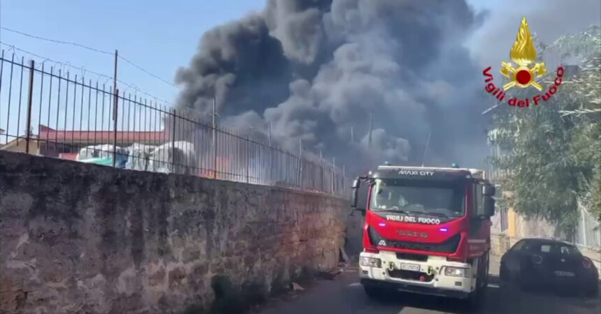 Incendi a Palermo e provincia, vigili del fuoco e 3 canadair in azione