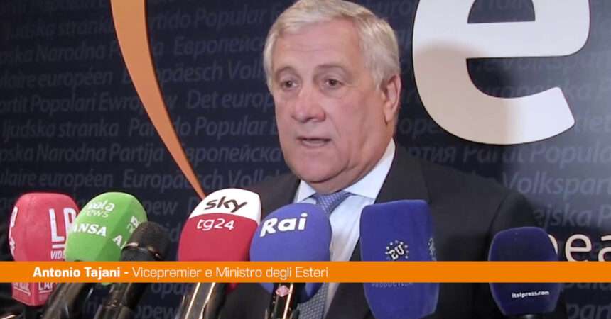 Tajani “Governo italiano vuole evitare escalation in Medio Oriente”
