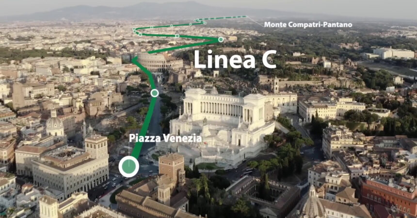 Roma, tra passato e futuro la nuova stazione Venezia della metro C