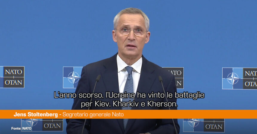 Ucraina, Stoltenberg “Continuiamo a sostenerla”