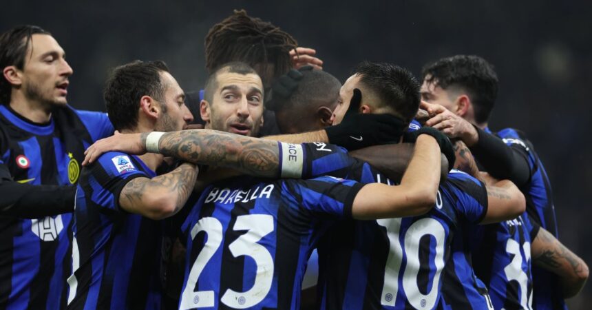 L’Inter fa poker all’Udinese e torna al comando