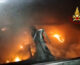 Incendio in un capannone nell’area industriale di Melfi