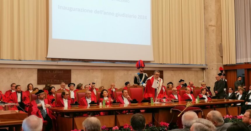 Inaugurato a Palermo l’anno giudiziario 2024