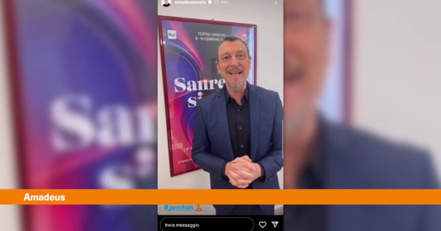 Amadeus invita Sinner a Sanremo “Prenditi la standing ovation”