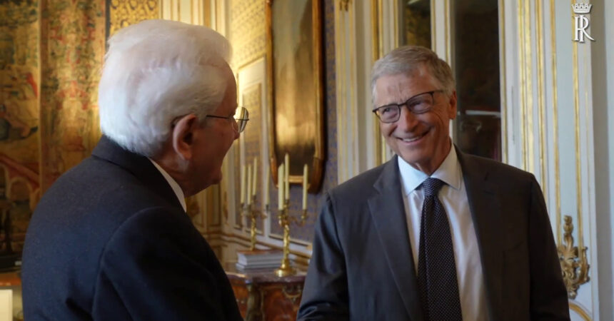 Mattarella riceve Bill Gates, al centro Africa e sviluppo