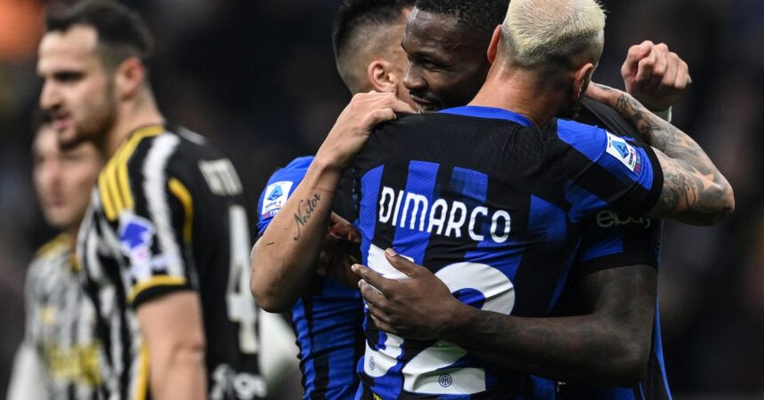 Il Derby d’Italia è nerazzurro, l’Inter allunga sulla Juve