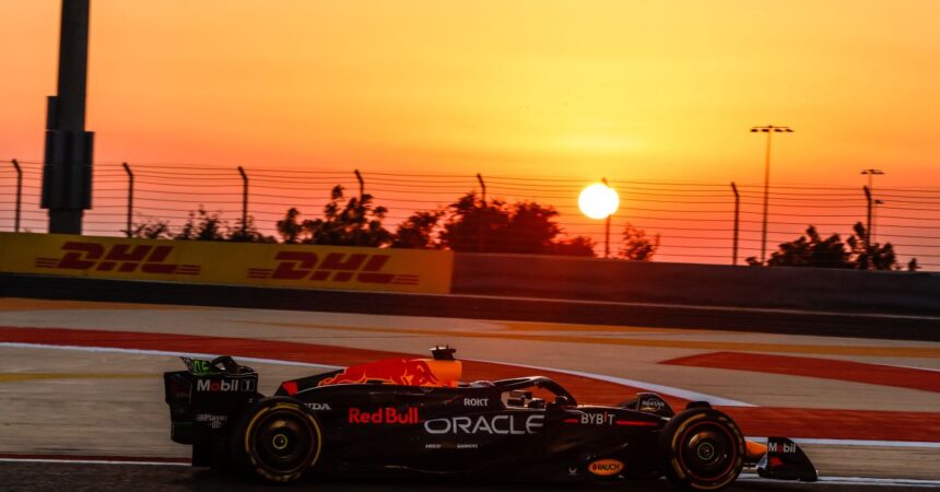 Subito Verstappen davanti a tutti nei test in Bahrain