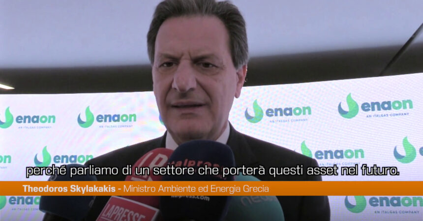 Gas, ministro greco “Accordi con aziende Italia per costruire futuro”