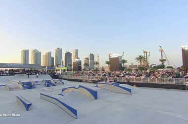 Skateboarding azzurro ancora protagonista a Dubai