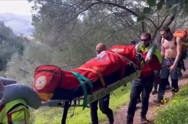 Climber ferito dopo caduta di 20 metri a Monte Pellegrino a Palermo