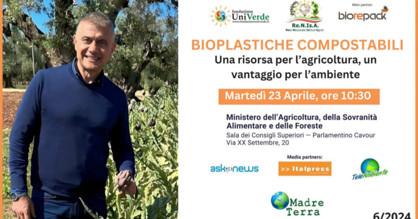 Madre Terra – Convegno 23 aprile a Roma su Bioplastiche compostabili