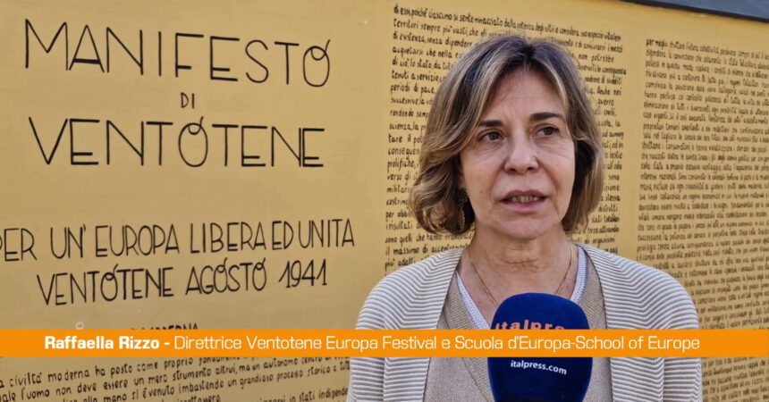 Ventotene, Rizzo “Fondamentale coinvolgere i giovani nel progetto Ue”