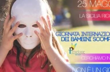 Sicilia, giornata internazionale dei bambini scomparsi