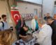 La Turchia  presente  all’Infiorata di Noto con la sua originale pittura  Ebru