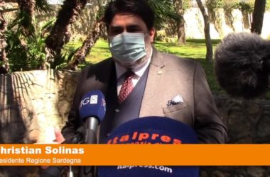 Sardegna, Solinas “Mistificazione sul ritardo nei vaccini”