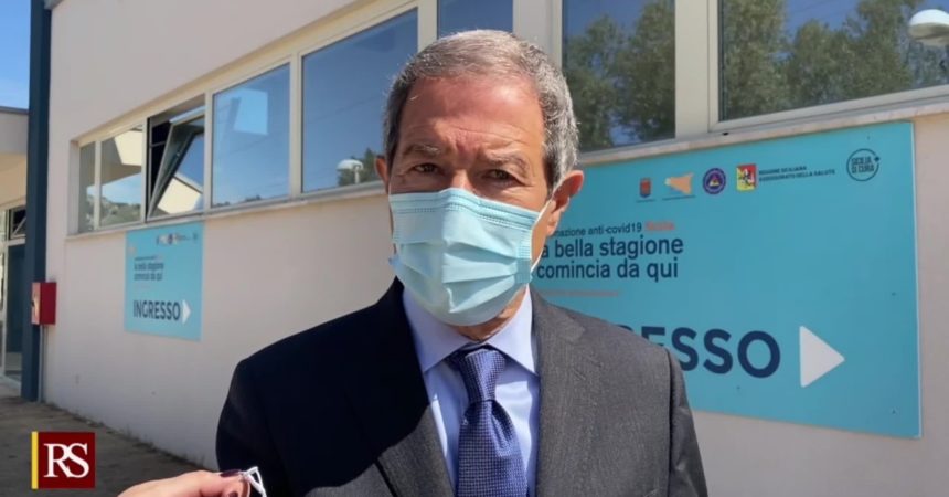 Vaccino, Musumeci inaugura nuovo hub regionale a Trapani