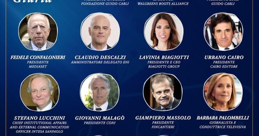 Fondazione Guido Carli premia l’eccellenza guida “rinascita” del Paese