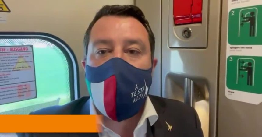 Salvini “Il coprifuoco non ha senso”