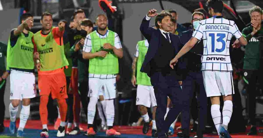 Il Sassuolo ferma l’Atalanta sull’1-1, Inter campione d’italia