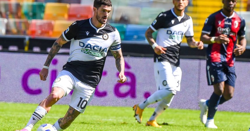 Orsolini risponde a De Paul, Udinese-Bologna finisce 1-1