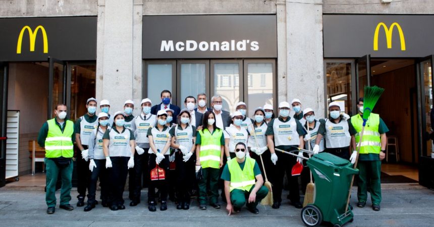 McDonald’s, al via le giornate dedicate alla pulizia delle città