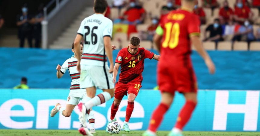 Il Belgio batte il Portogallo, affronterà l’Italia ai quarti