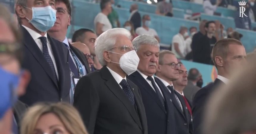 Euro 2020, Mattarella allo stadio per assistere a Turchia-Italia
