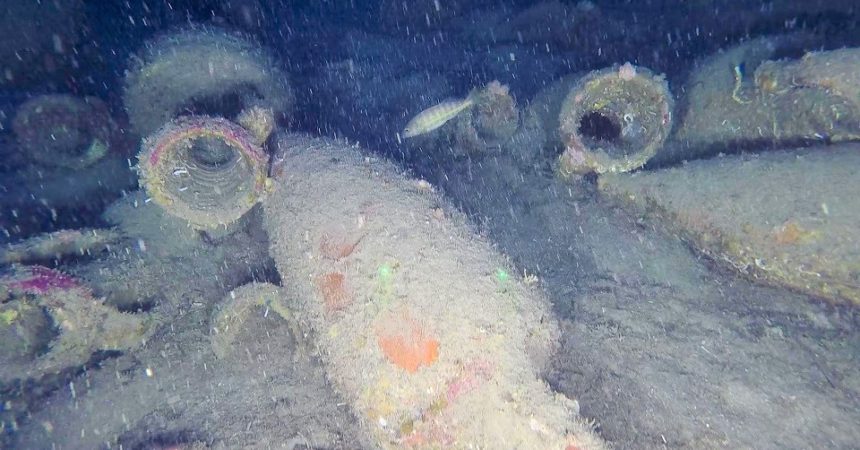 Isola delle Femmine, ritrovata nave romana a 92 metri di profondità