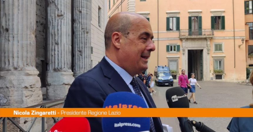 Zingaretti: “La Regione Lazio ha fatto legge sulla parità salariale”