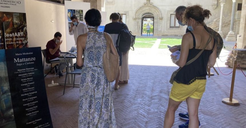 Covid, in Sicilia tamponi gratis all’ingresso di parchi e musei