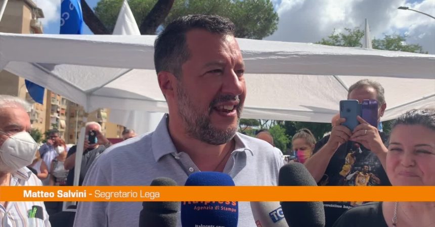 Salvini “Salute e lavoro senza rovinare agosto a italiani”