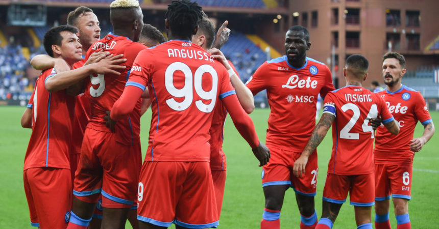 Napoli a punteggio pieno, al Ferraris 4-0 alla Samp