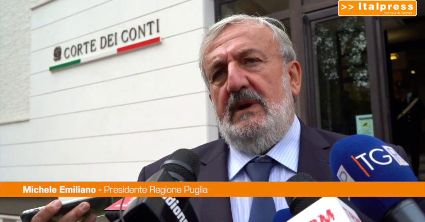 Emiliano: “Giudizio parifica Corte dei Conti promuove la Puglia”