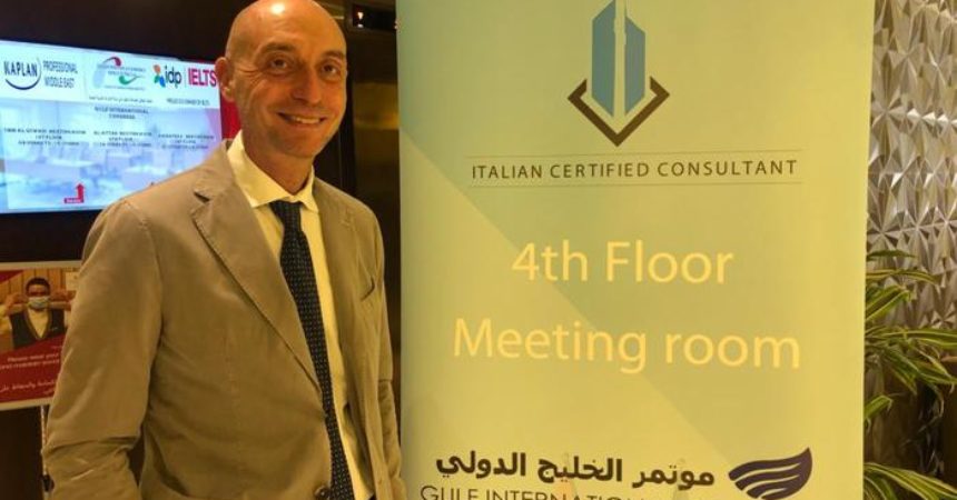 L’Avv. Palmigiano rappresentante della Camera commercio italiana negli Emirati