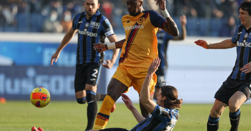 La Roma vince a Bergamo, 4-1 all’Atalanta