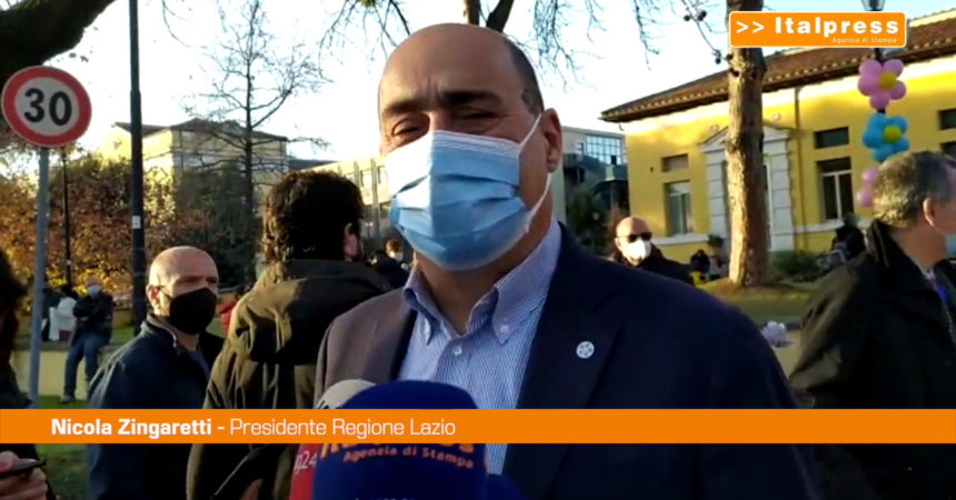 V-Day pediatrico Lazio, Zingaretti “Vaccinare bambini atto d’amore”